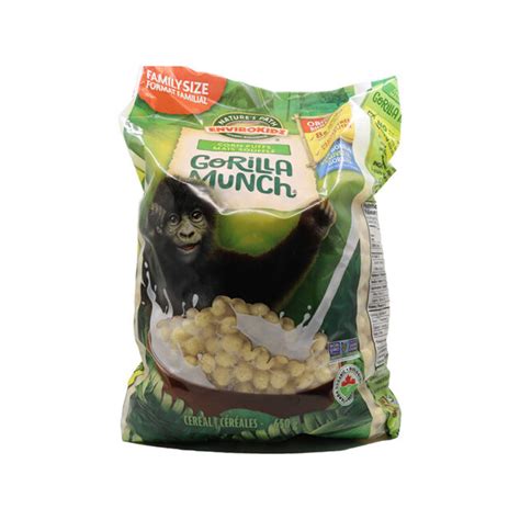 Gorilla Munch Cereal Fleur Sauvage Aliments Naturels