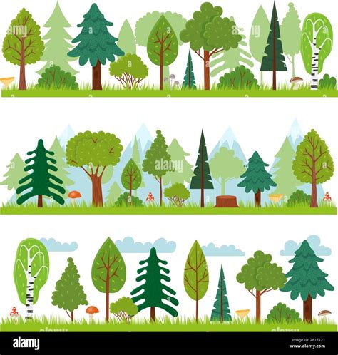 Top 94 Imagen Dibujos De Bosques Faciles Para Dibujar Ecovermx