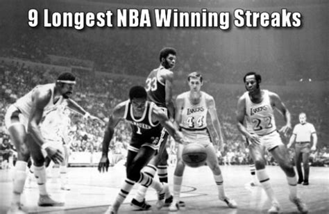 The Longest Winning Streaks in Basketball