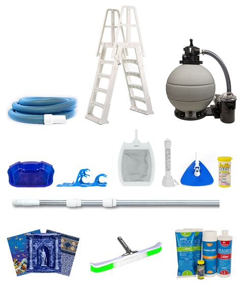 Above Ground Pool Accessory Kit Deluxe