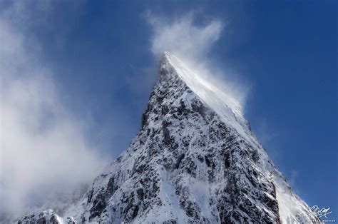 Summit Of Mitre Peak 6010 M Concordia Pakistan By Mobeen Mazhar