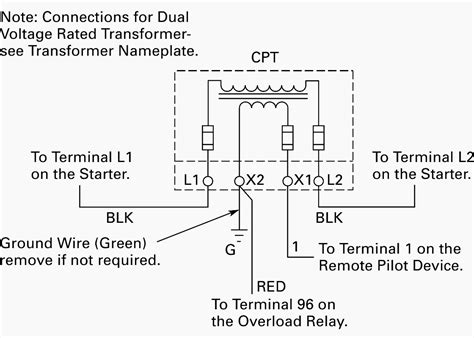 click the image to enlarge it. Wiring of control power transformer for motor control circuits | EEP
