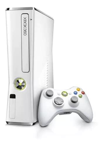 Xbox 360 Slim Branco Bloqueado Original Microsoft 4gb Parcelamento