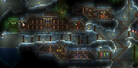 Id Like Your Opinions On My Future Underground Snow Base Terraria