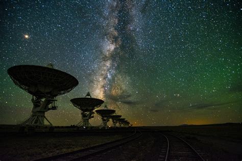 The Milky Way And The Vla National Radio Astronomy Observatory