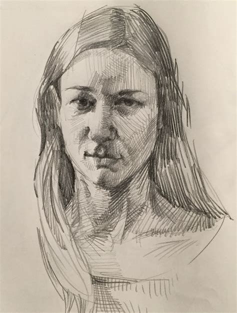 self portrait sketch by sarah sedwick 3 29 16 art drawing sketchbook portrait sketches
