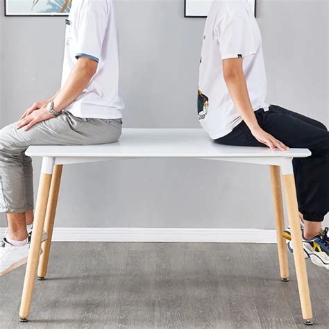 Rectangle Korean Coffee Table Folding Leg Furniture Floor Traditional
