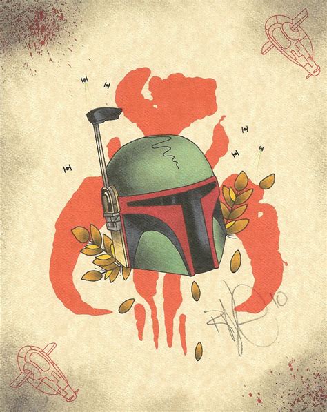 Not something i would personally get, just loved the idea. Boba Fett logo wallpaper | Star wars art, Star wars tattoo ...