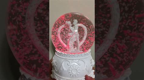 Wedding Snow Globes Ornament Couple Lovers Youtube