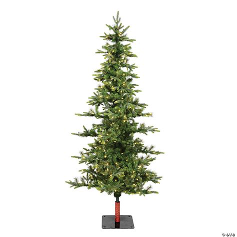 Vickerman 8 Shawnee Fir Artificial Christmas Tree Warm White Led Dura