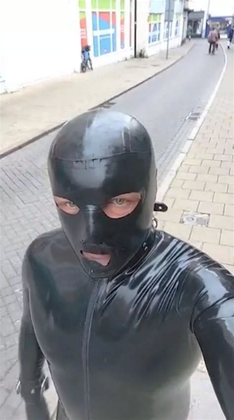 gimp man of essex says he doesn t bite and is raising money for charity big world tale