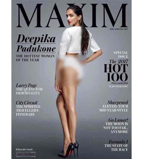 Did Deepika Padukone Really Go Bare For Magazine Cover Here S The Truth Businessofcinema Com