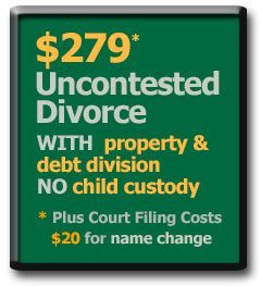 If they don't respond within 20 days, the court will rule it to be an uncontested divorce. Selma Uncontested Divorce Lawyer $249 - low cost, inexpensive and fast divorce services in Alabama