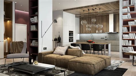 Project Un Apartamento En Concepto Abierto Y Moderno Virlova Style