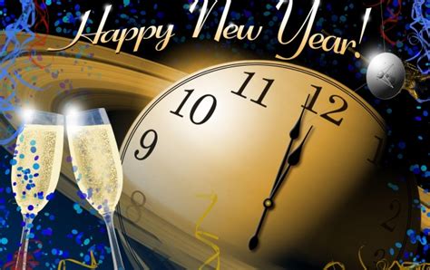 New Year Twelve O Clock Wallpapers