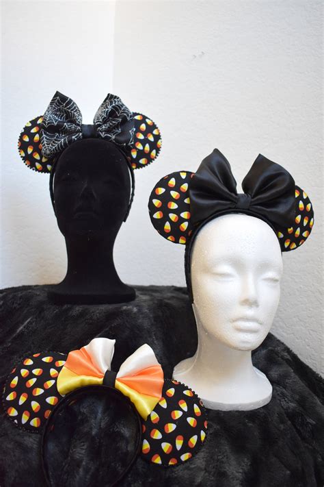 Custom Halloween Candy Corn Minnie Ear Headband Etsy