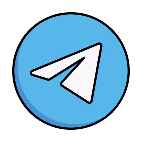 Telegram Aplikasi Platform Social Media Dan Logos Icons