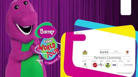Barney Live World Tour Celebration Mini Show💜💚💛 Custom Audio