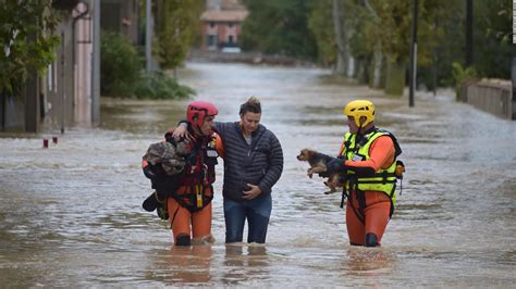 France Floods Death Toll Revised To At Least 10 Cnn