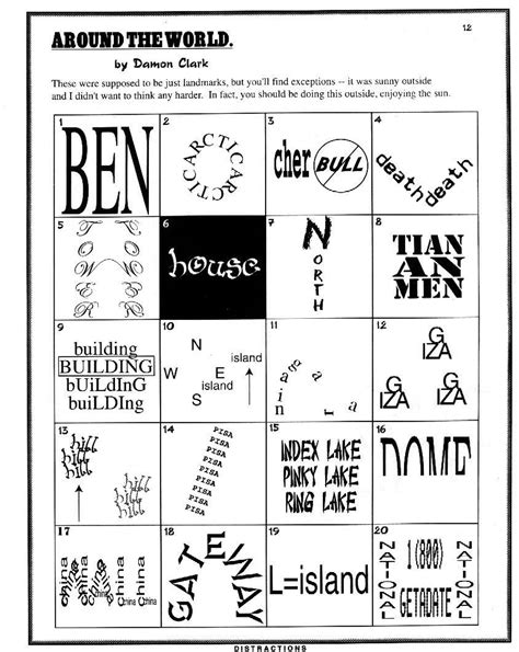 3rd Grade Brain Teasers Worksheet