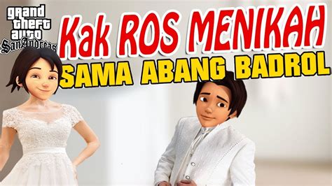 Kak Ros Menikah Dengan Badrul Upin Ipin Senang Gta Lucu Youtube