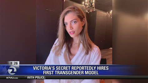 victoria s secret hires its first transgender model