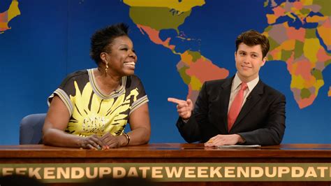 Watch Saturday Night Live Highlight Weekend Update Leslie Jones Nbc