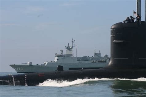 Defense Studies Malaysias First Sub Makes Debut In Naval Exercise