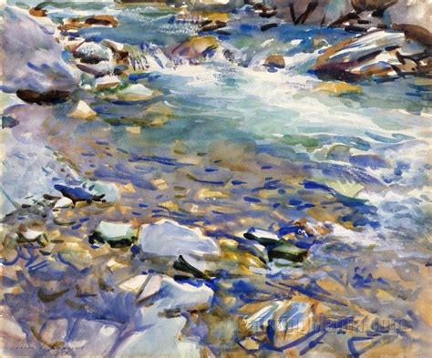 Mountain Stream 1907 John Singer Sargent Paintings John Singer