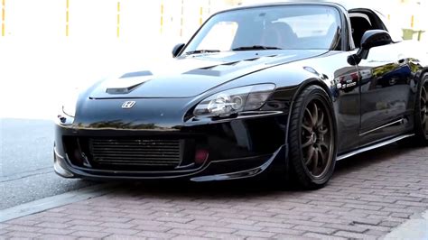 Full blown stage 2 turbo kit. Honda S2000 turbo boosted greece - YouTube