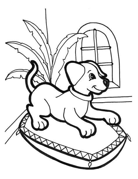 15 Dog Coloring Pages For Kids Animals Png Colorist