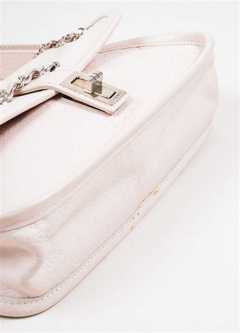 Blush Pink Chanel Reissue Chain Detail Shoulder Bag Luxury Garage Sale