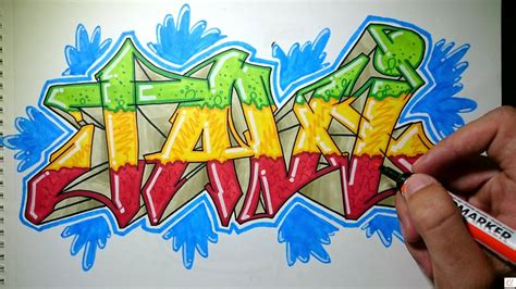 How To Draw Graffiti Step By Step For Kids And Beginners