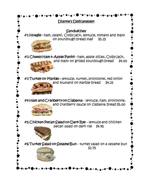 A few of our free math worksheets for teachers, parents, and kids. FREE Dianne's Delicatessen Menu | Math worksheets, Math ...