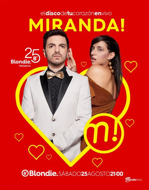 Miranda Presentará Su Icónica Producción El Disco De Tu Corazón