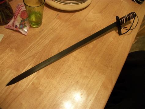 Homemade Sword By Pirateofthecaribbean On Deviantart