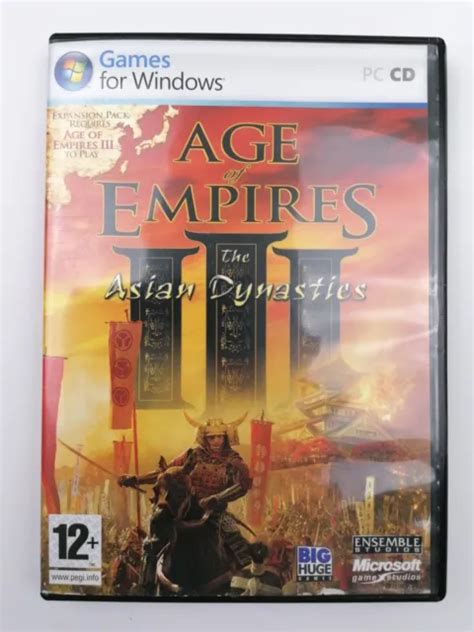 Age Of Empires Iii The Asian Dynasties Expansion Pack Pc Cd War
