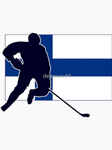 I Love Suomi Finland Hockey Flag T Paidat Shirt Sticker For Sale By