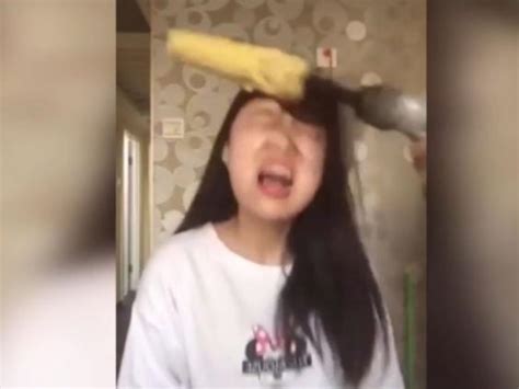 Womans Hair Pulled From Her Head During Corn Drill Challenge Asia
