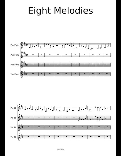 Eight Melodies Sheet Music Download Free In Pdf Or Midi