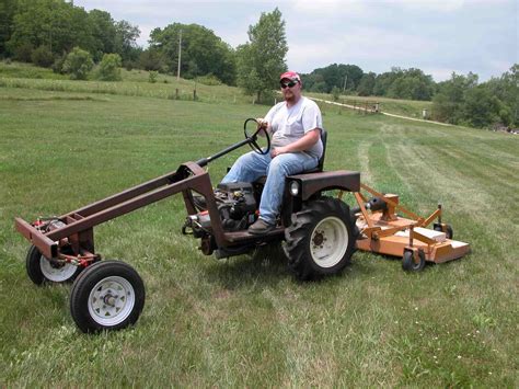 Pin By Dale Litwyn On Farm In 2024 Garden Tractor Tractors Homemade