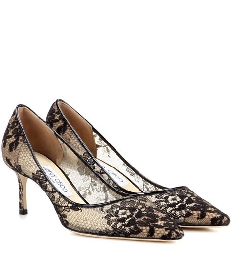 Jimmy Choo Romy 60 Lace Pumps Jimmy Choos Romy 60 Pumps Are Back