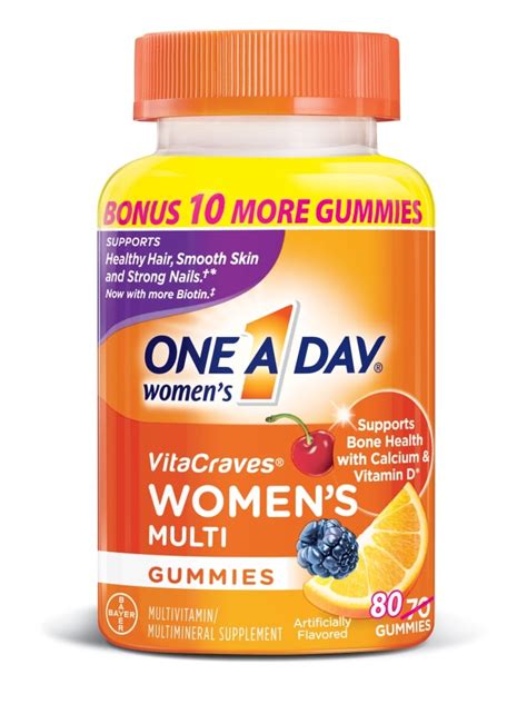One A Day Womens Vitacraves Multivitamin Gummies 70 Ct Shipt