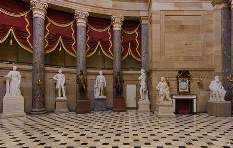 National Statuary Hall Collection By Location Architect Of The