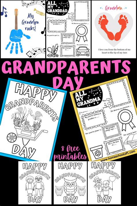 8 Free Grandparents Day Printables Homeschool Of 1