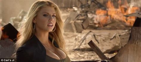 Charlotte Mckinney Makes History In Second Carls Jr Commercial