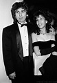 George Harrison with his wife Olivia at the BAFTA Awards on February 20 ...