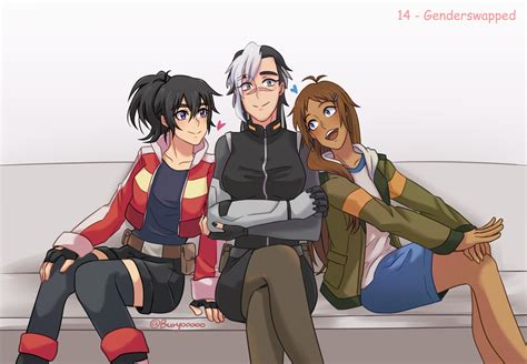 14 Genderswapped Shklance By On