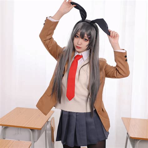 Rascal Does Not Dream Of Bunny Girl Senpai Mai Sakurajima Cosplay Cost Winkcosplay
