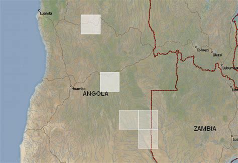 Angola Geological Map